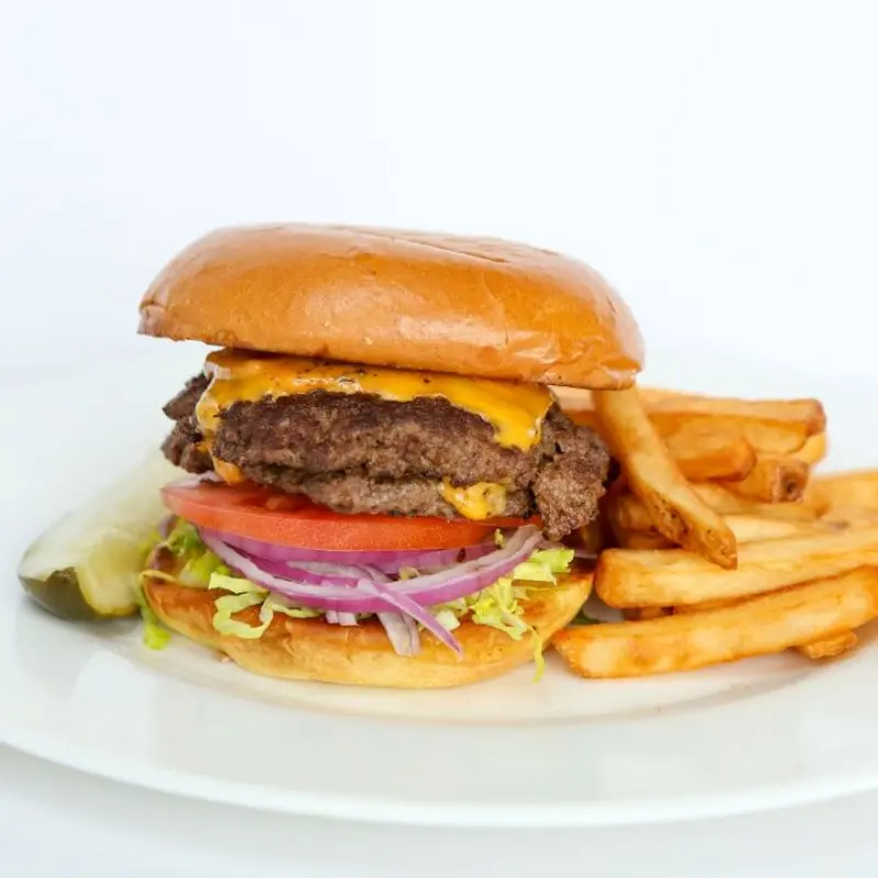 Double Smash Burger at Toast! All Day Savannah 1 W Broughton St