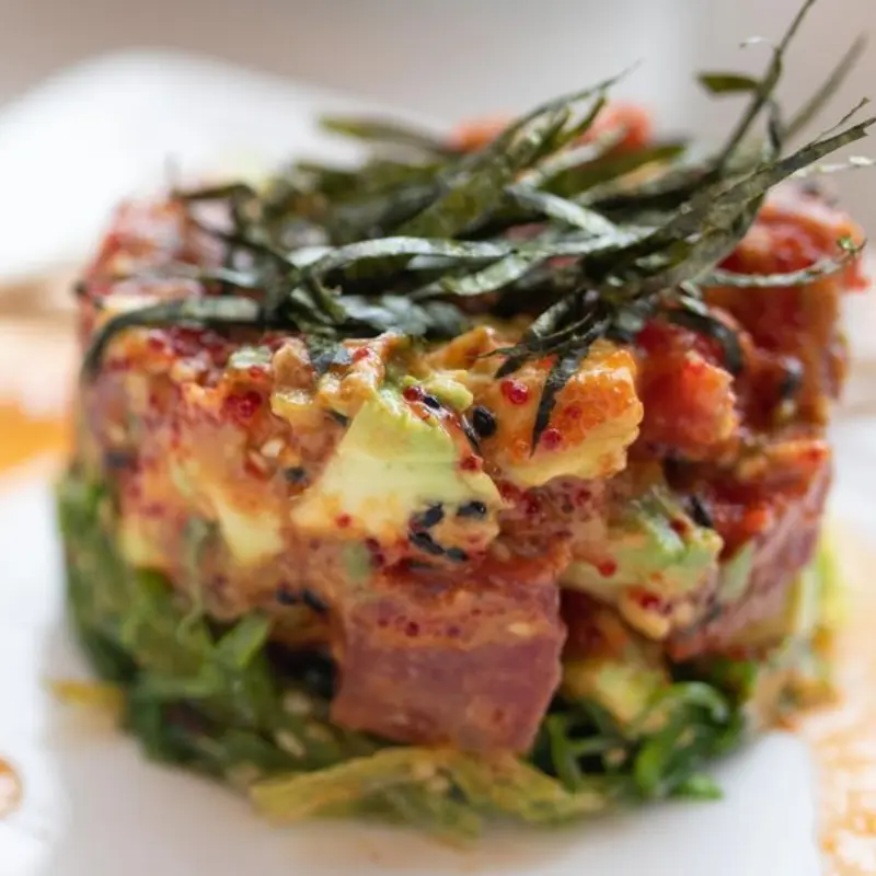 *Spicy Tuna Tartare at Coco & Moss 30 Barnard Street