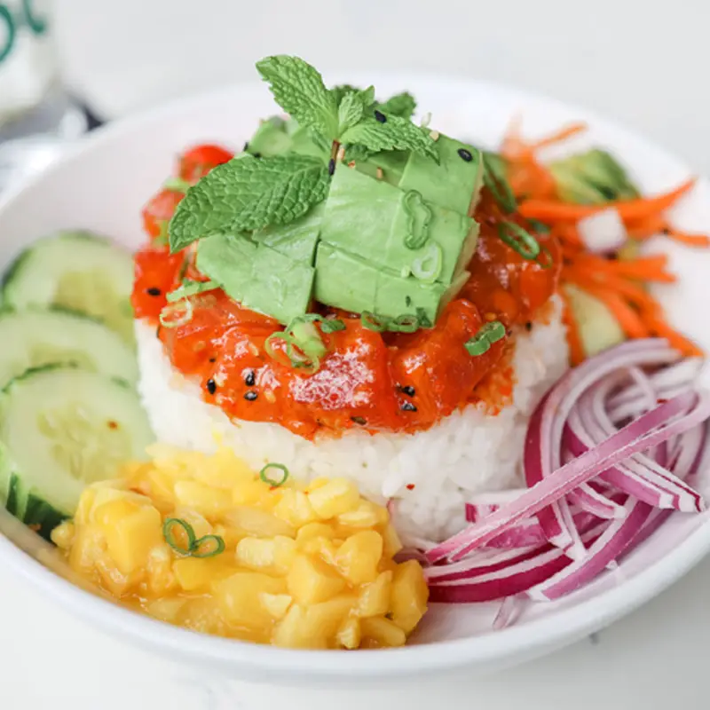 *Tuna in the Garden Bowl at Coco & Moss 30 Barnard Street