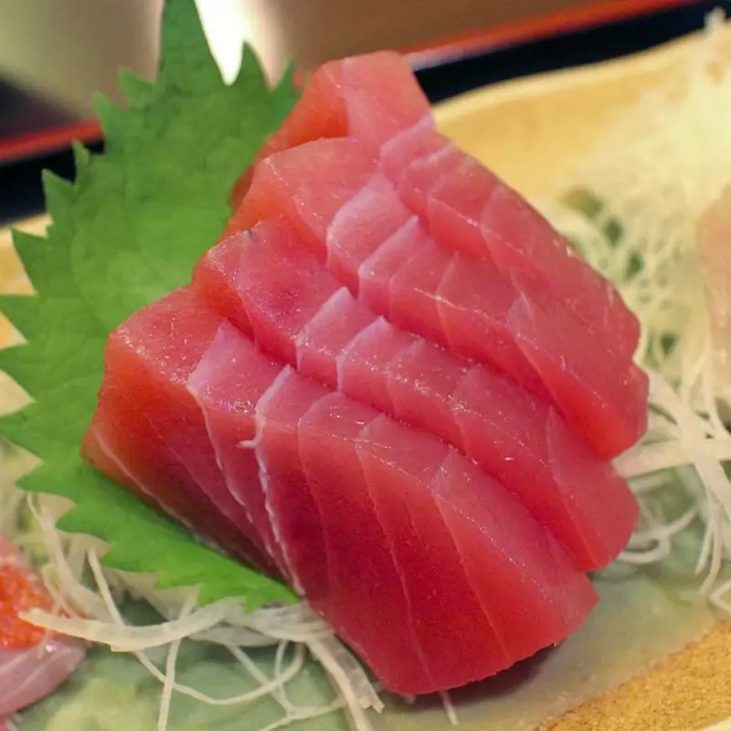 *Tuna Sashimi at Coco & Moss 30 Barnard Street
