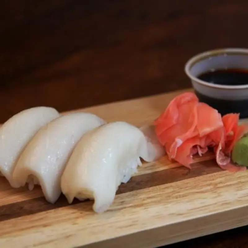 *White Fish Nigiri at Coco & Moss 30 Barnard Street