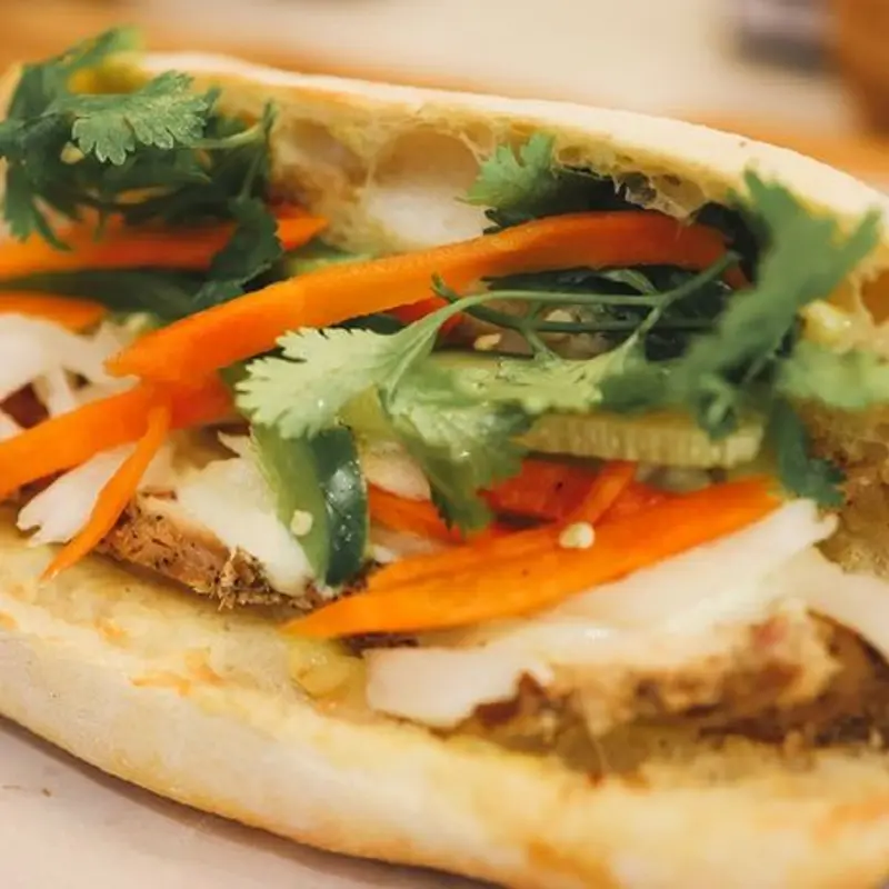 Pork Belly Banh Mi at Le Banh 36 Barnard Street