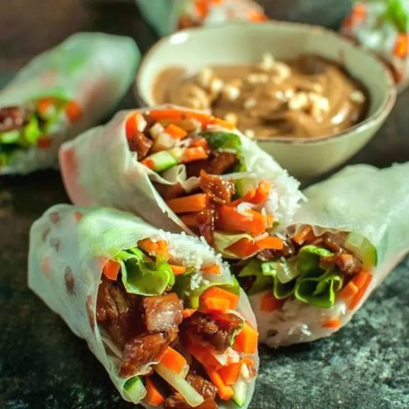 Pork Fresh Roll at Le Banh 36 Barnard Street