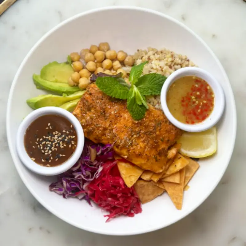 SESAME SALMON SALAD