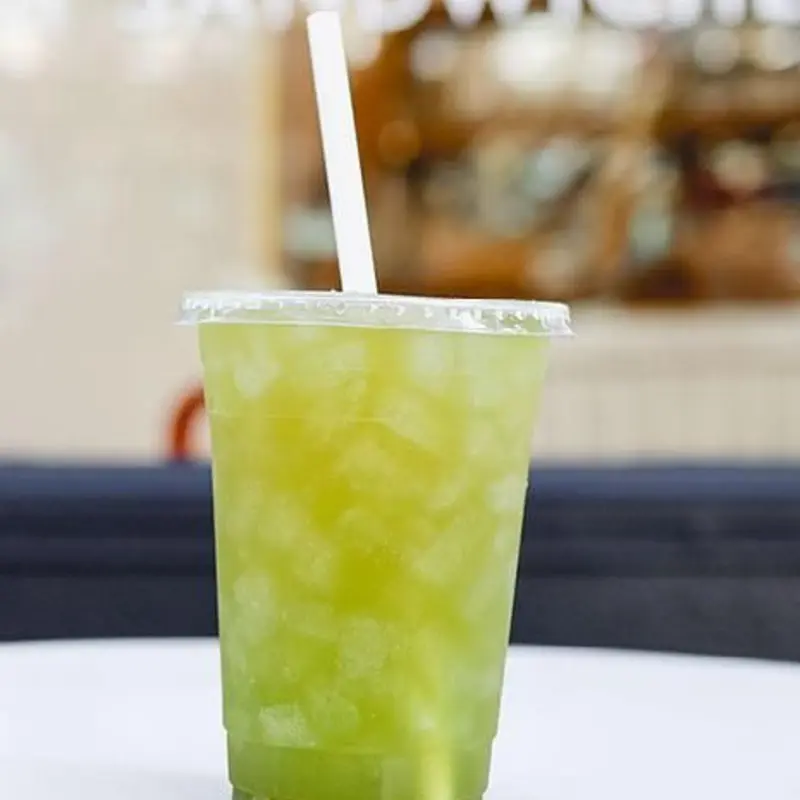 Iced Kiwi Green Tea at FLYING MONK NOODLE BAR