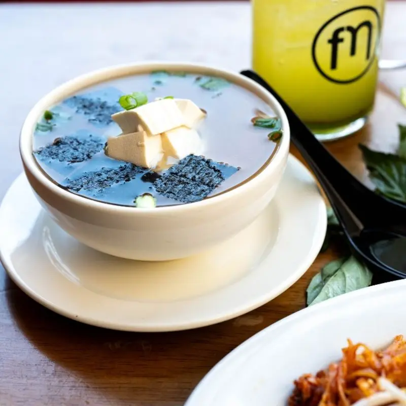 Miso Soup at FLYING MONK NOODLE BAR
