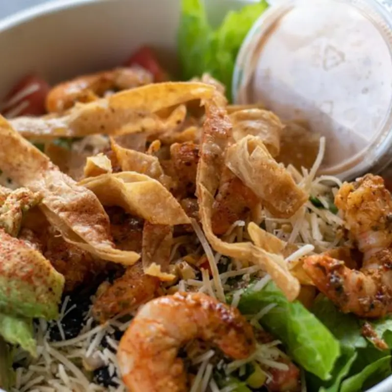Mexi Shrimp Caesar Salad (GF)