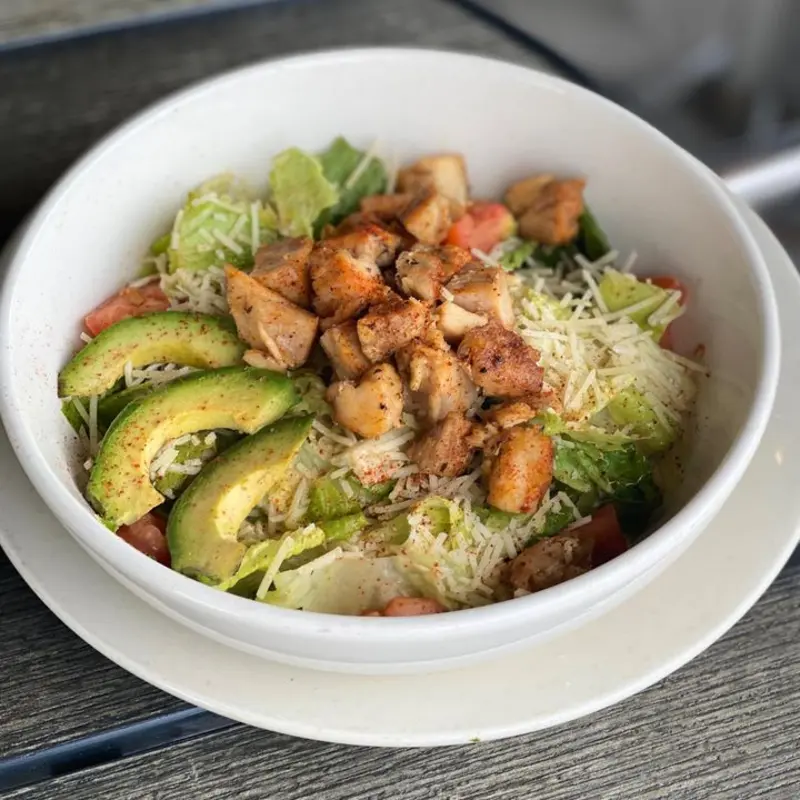 Southwestern Chicken Caesar (GF) at Kayak Kafé - Broughton 1 East Broughton Street