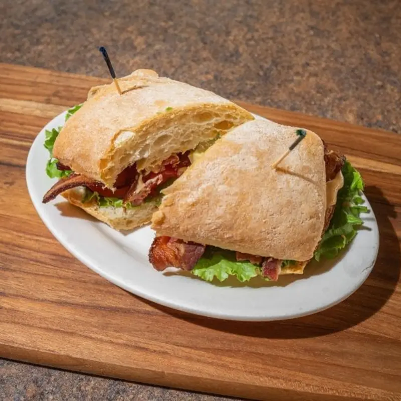BLAT at Goose Feathers Cafe & Bakery