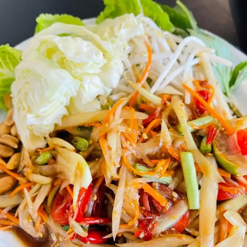 Som Tum Lao (Lao’s Papaya Salad) at PJ Thai