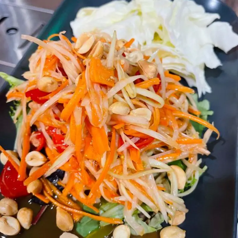 Som Tum Thai (Thai’s Papaya salad) at PJ Thai