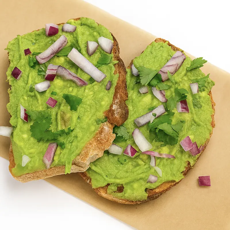 Avocado Toast at Java Burrito Company Savannah, Georgia 420 East Broughton Street
