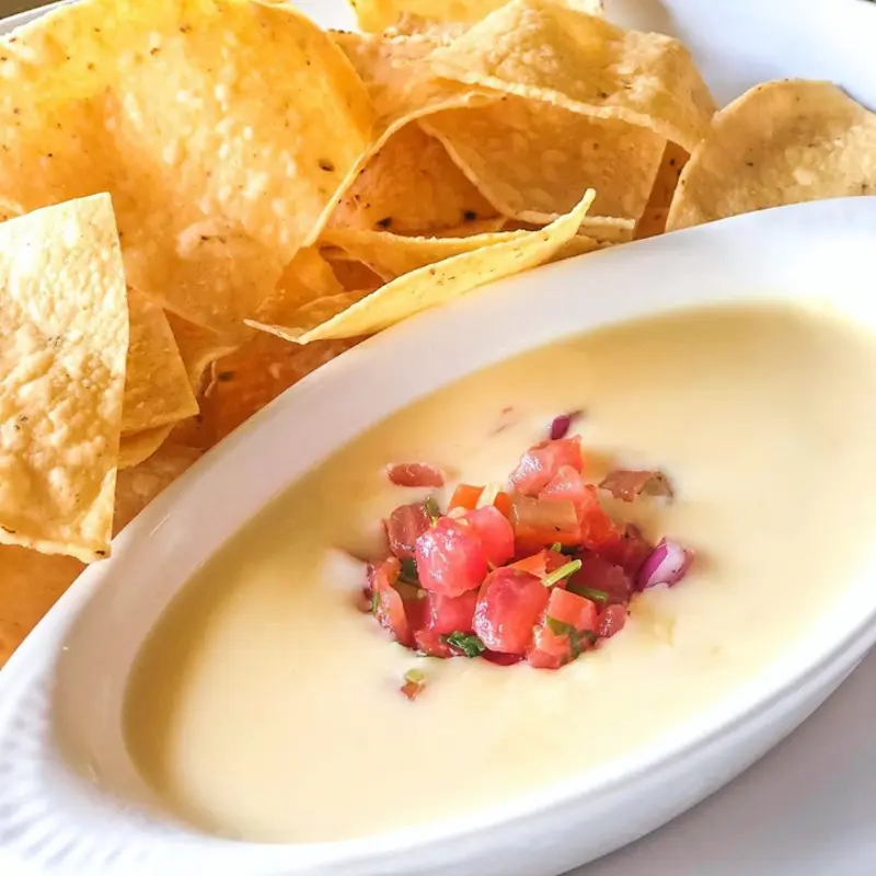 Chips & Queso at Poe's Tavern - Savannah