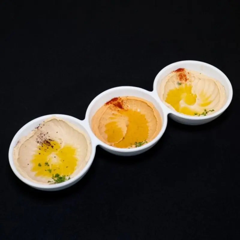 Hummus Trio at Prince Lebanese Grill