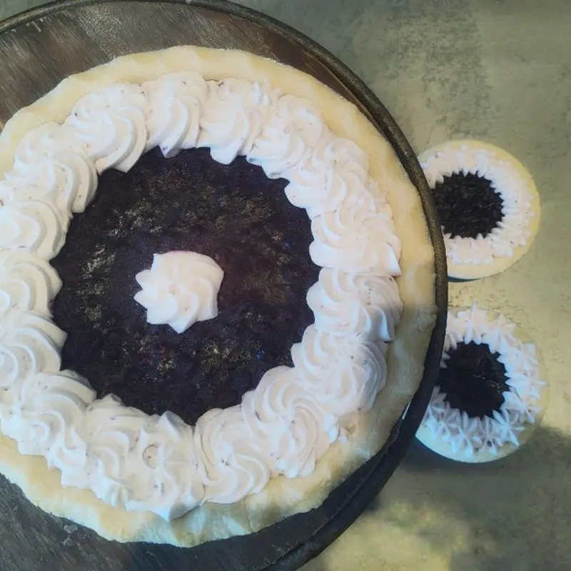 4" Blueberries n' Cream at Buttermilk Sky Pie Shop - Arlington, TX