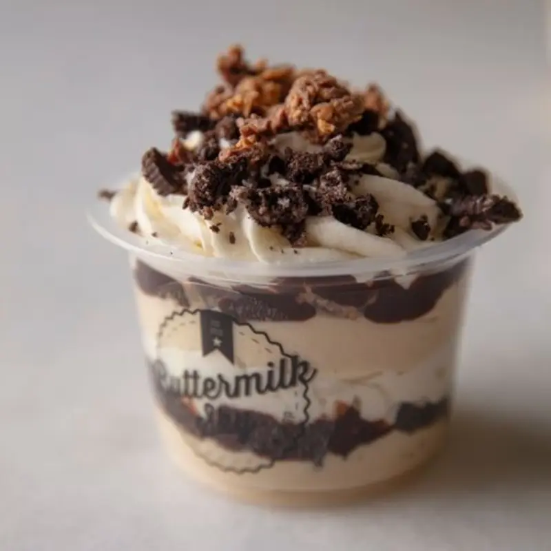 Peanut Butter Cream Parfait at Buttermilk Sky Pie Shop - Arlington, TX