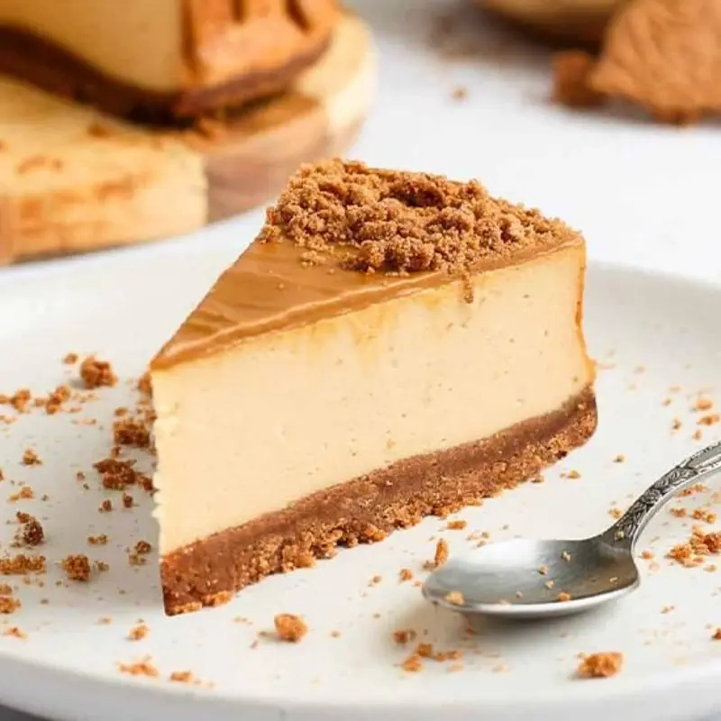 Lotus Biscoff Cheesecake at Abu Omar Halal - Arlington, TX