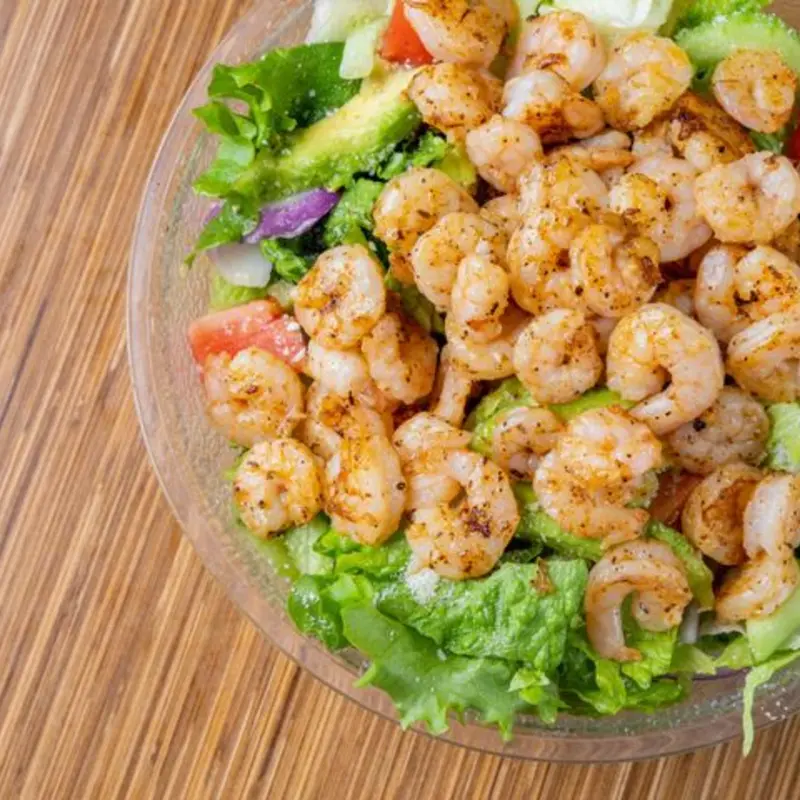 Shrimp Salad at Fish N Tails Oyster Bar Plano, TX