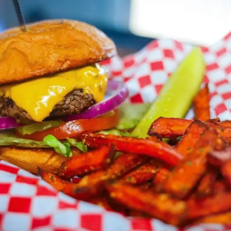 Mad Burger. at The Mad Hatter Neighborhood Pub Richardson