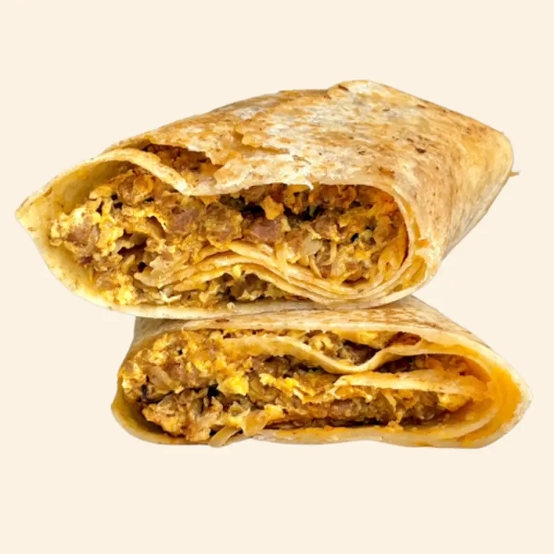 Brekkie Wrap at Shaka Kitchen