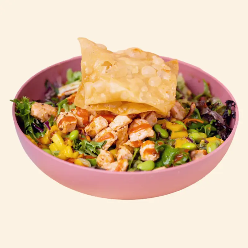 Island Salmon Salad at Shaka Kitchen