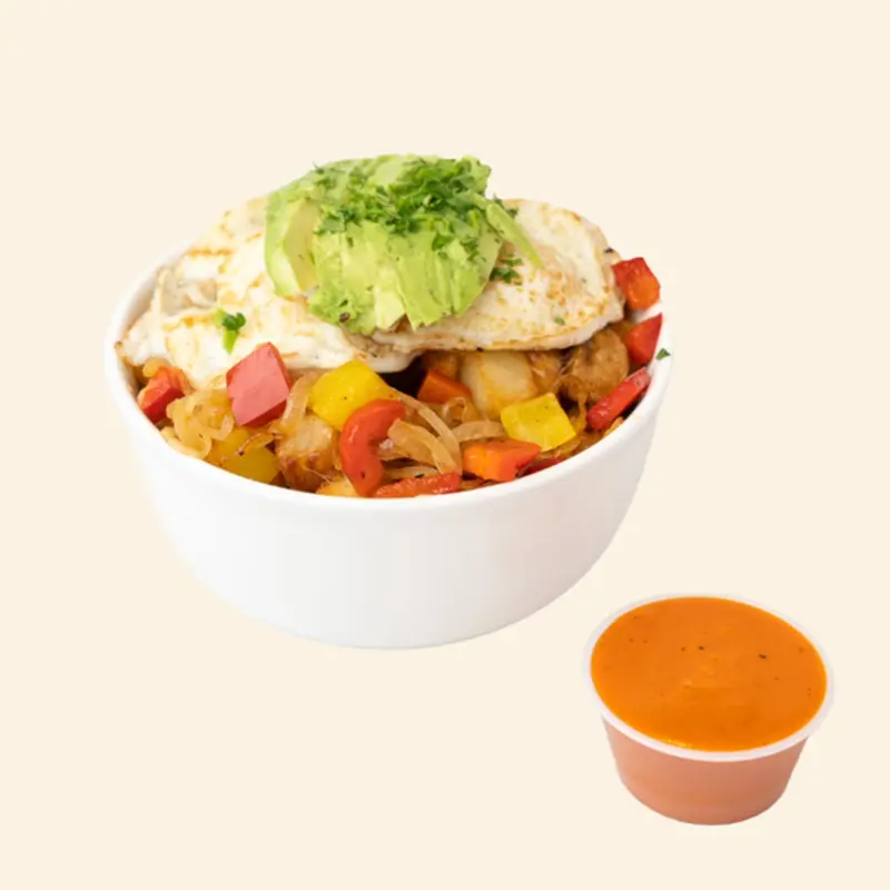 Vegetarian Breakfast Bowl at Shaka Kitchen