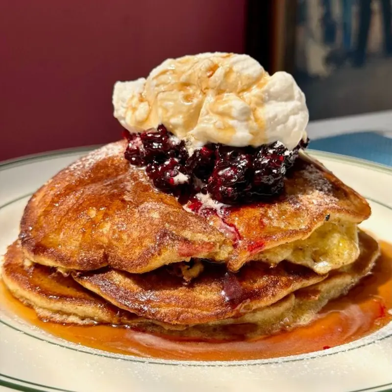 Lemon Olive Oil Pancake at Antique At 112
