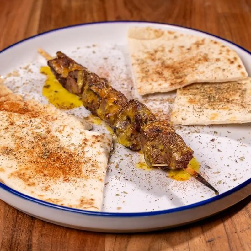 Lamb Skewer at Trós Greek Street Food