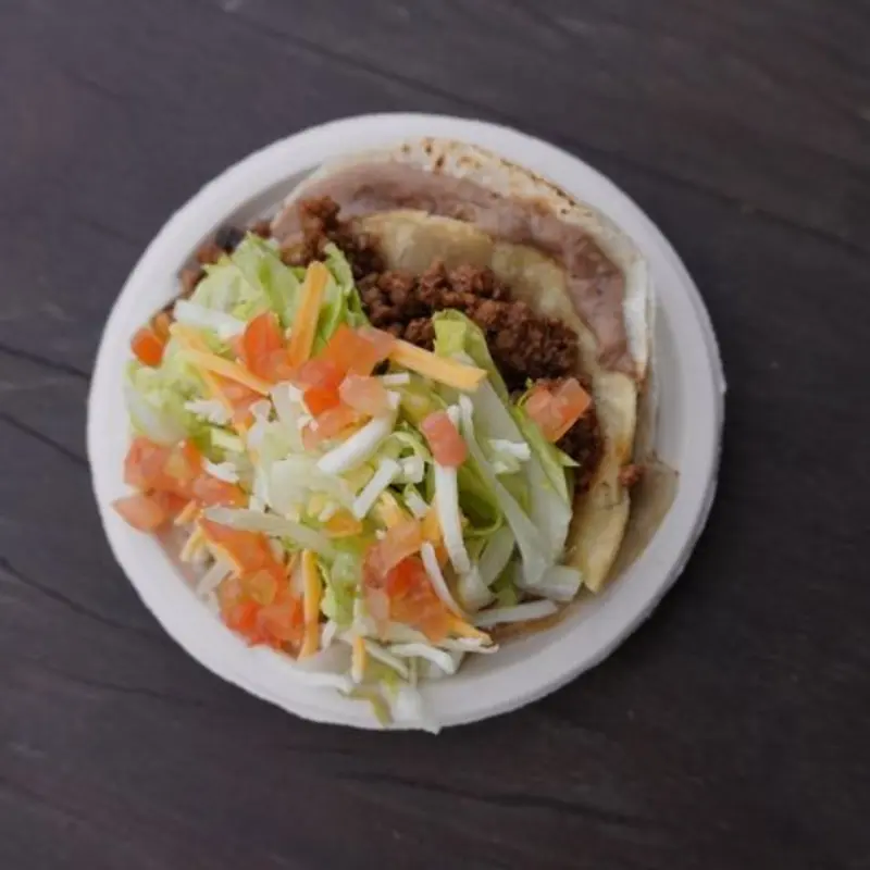 Stacked Taco at OG Taco Shop