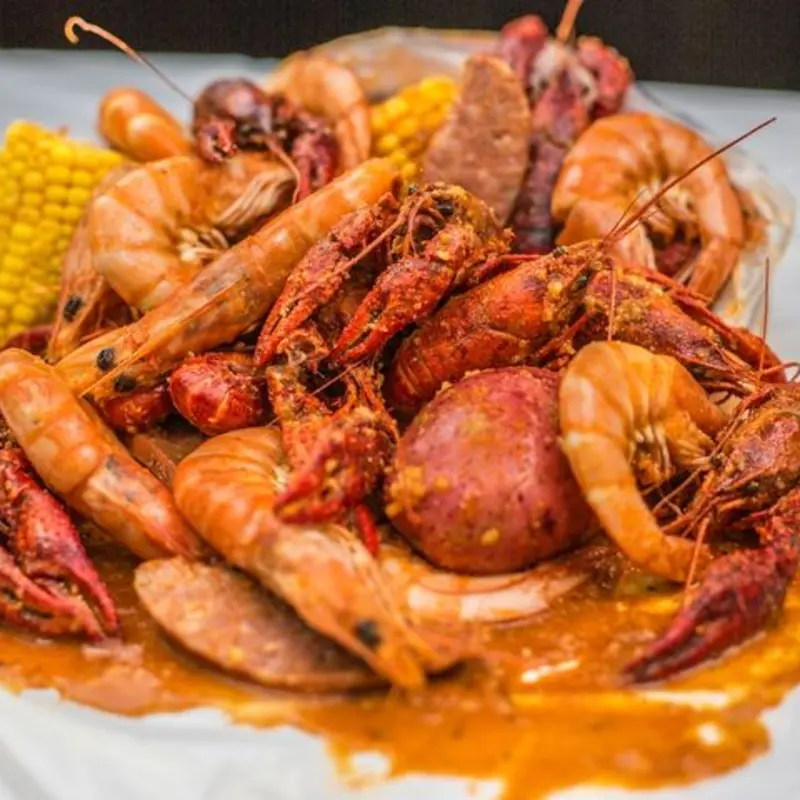 Live Get Your Feet Wet at Hot N Juicy Crawfish - Tempe 740 S Mill Ave Suite 185