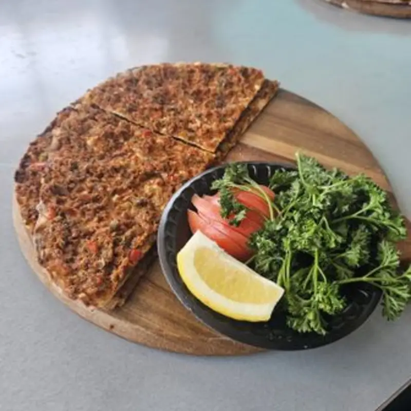 Lahmajun at Build-A-Pita