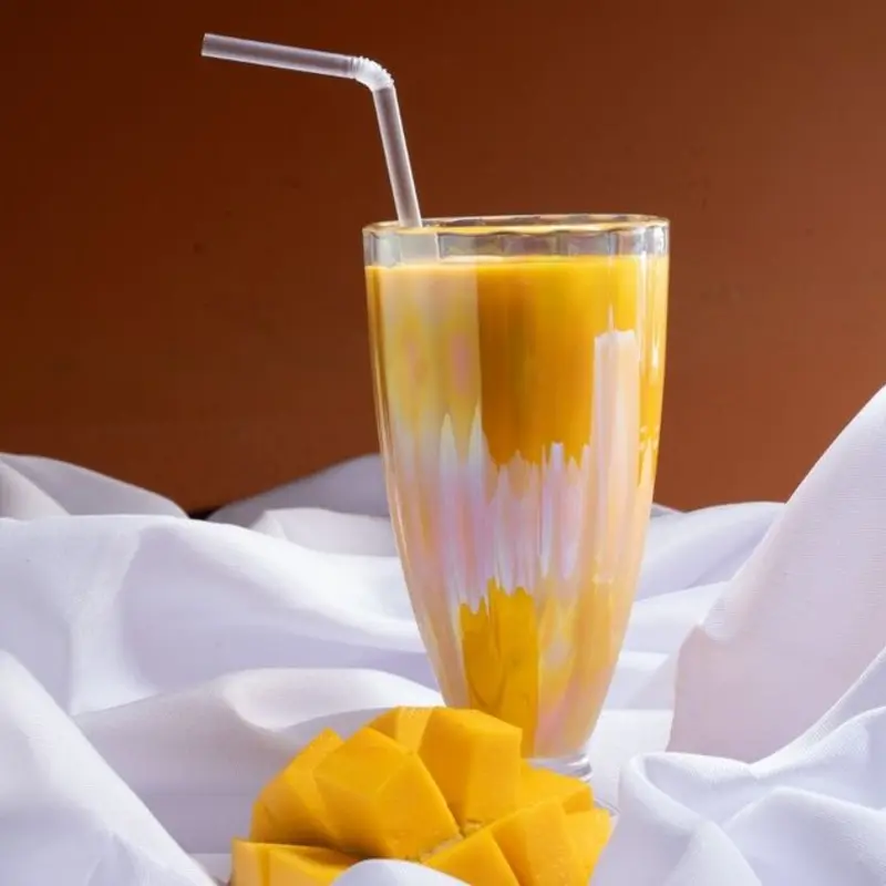 Mango Lassi at Brundhavan