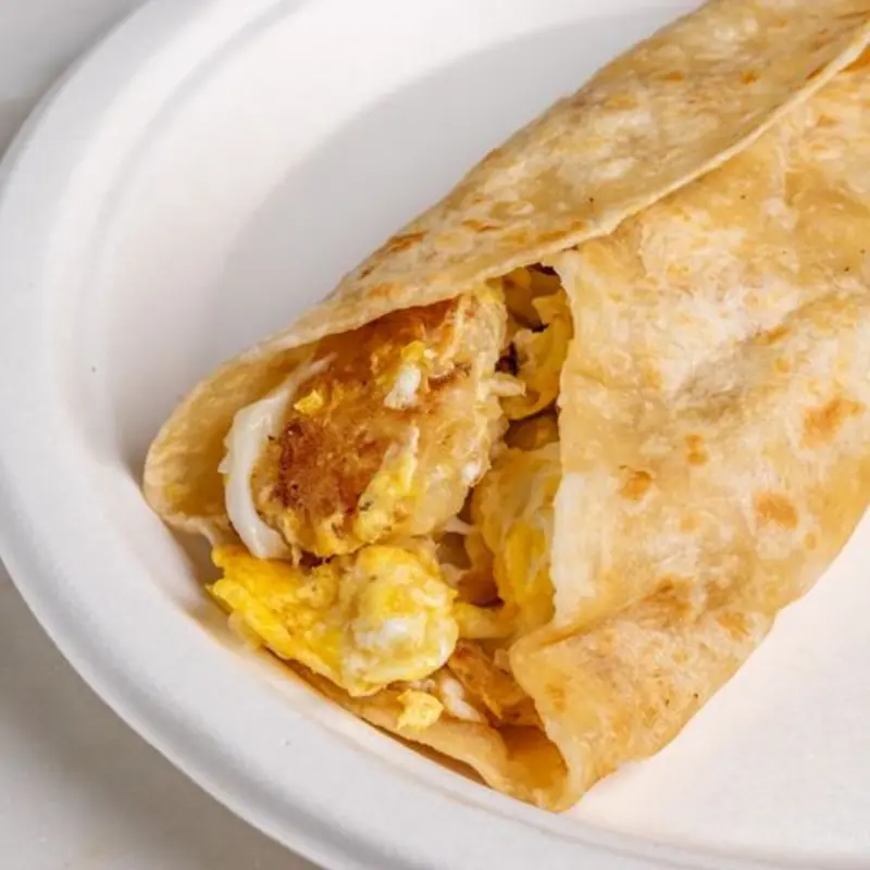 Breakfast Burrito at Taqueria El Arquito Irving