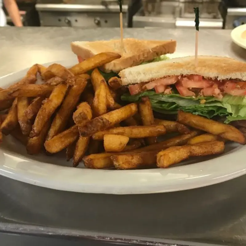 Ham & Egg Sandwich. w/ mayo, lettuce & tomato at Mama's Daughters' Diner- Irving- Shady Grove