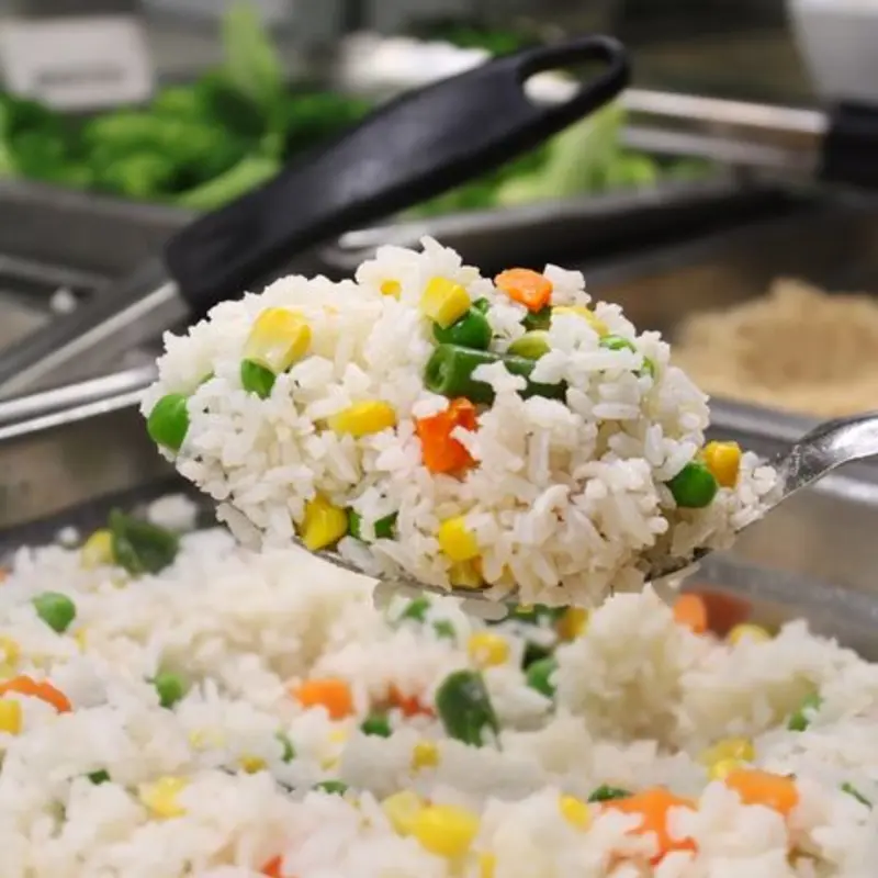 Veggie Rice at Vila Brazil Irving 2315 W Airport Fwy 135