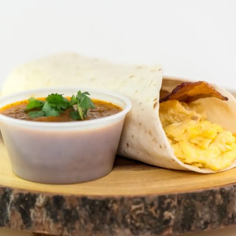 Mid Rise Taco at High Tower Cafe