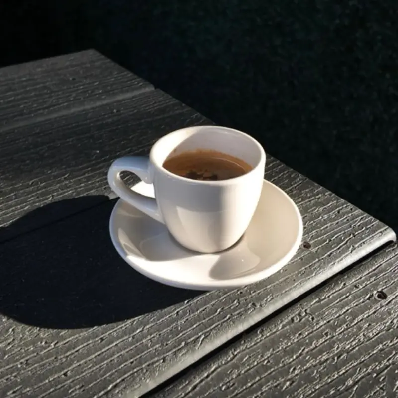 Double Espresso at Susana's Cafe