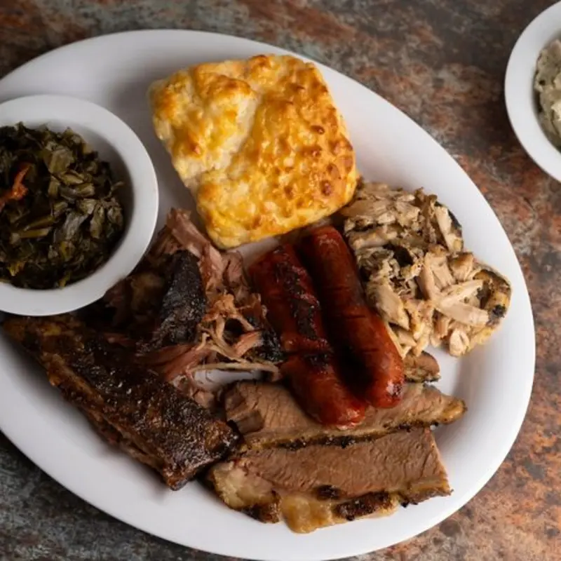 Sampler at Big John's Rockin' BBQ 2