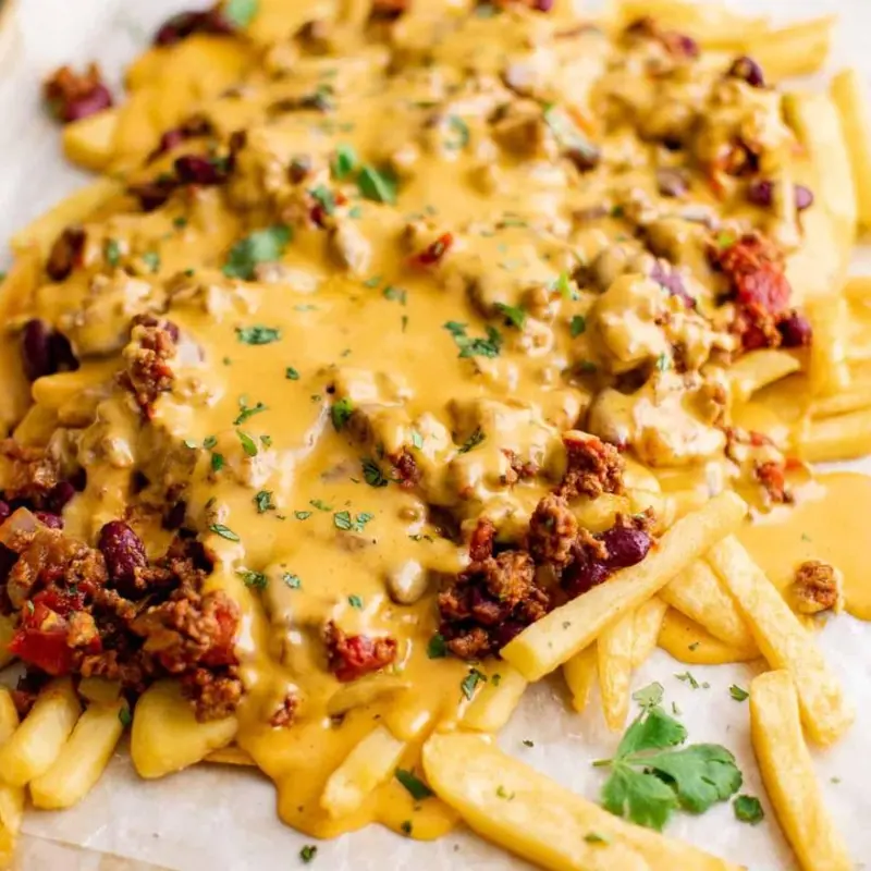 Chili Cheese Fries at Willy’s Wieners 103 E Dakin Ave Suite A