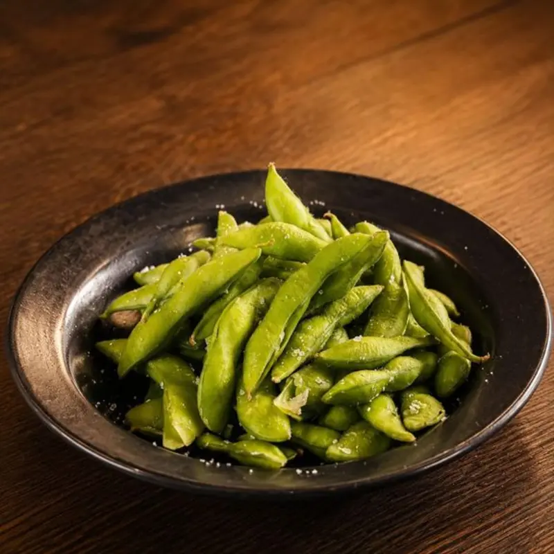 Chilled Edamame at Obon - Tucson 350 E Congress St