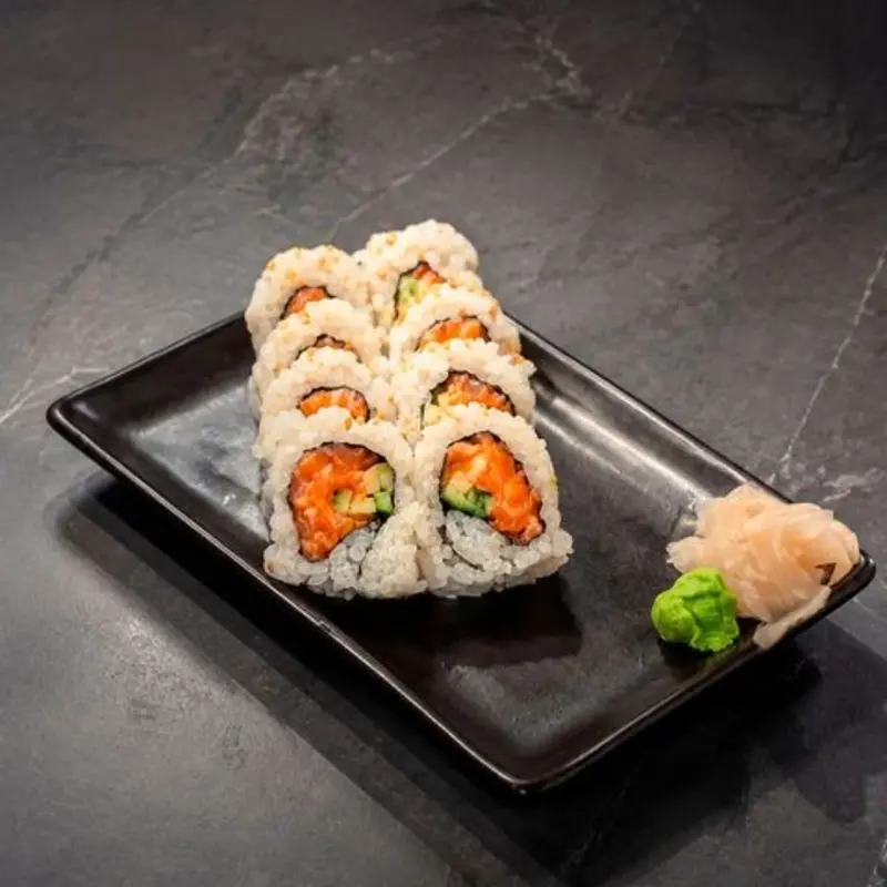 Spicy Salmon Roll at Obon - Tucson 350 E Congress St
