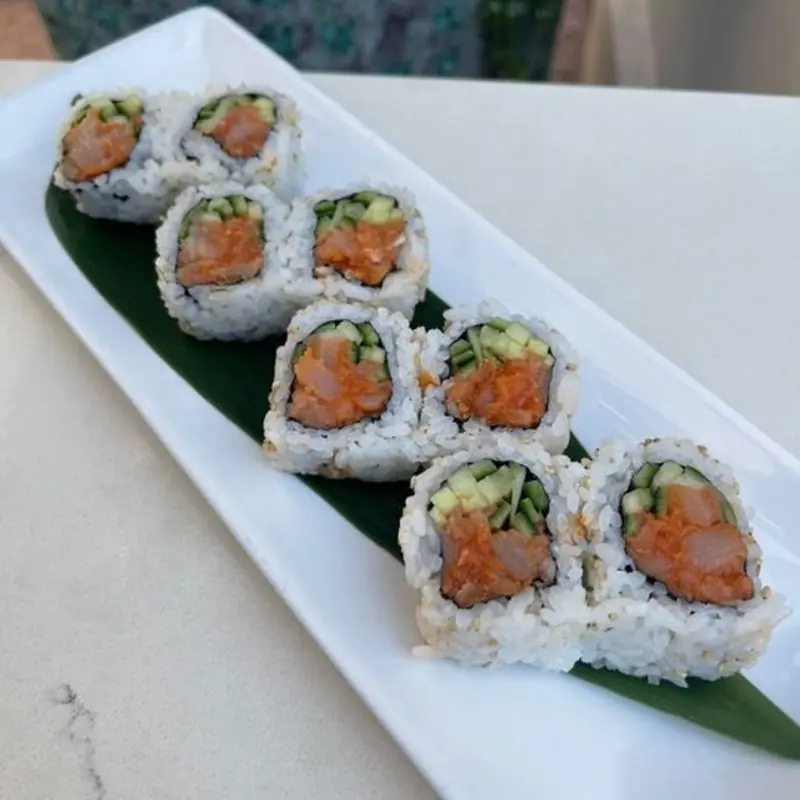 Spicy Yellowtail Roll at Obon - Tucson 350 E Congress St