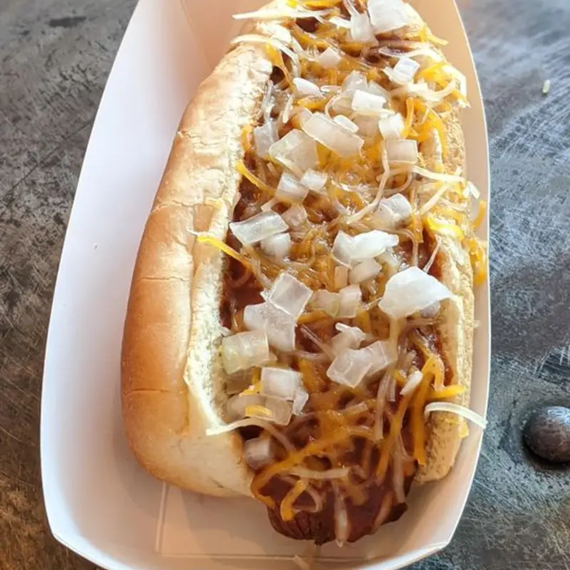 Chili Dog at 4th Ave Deli 425 N 4th Ave