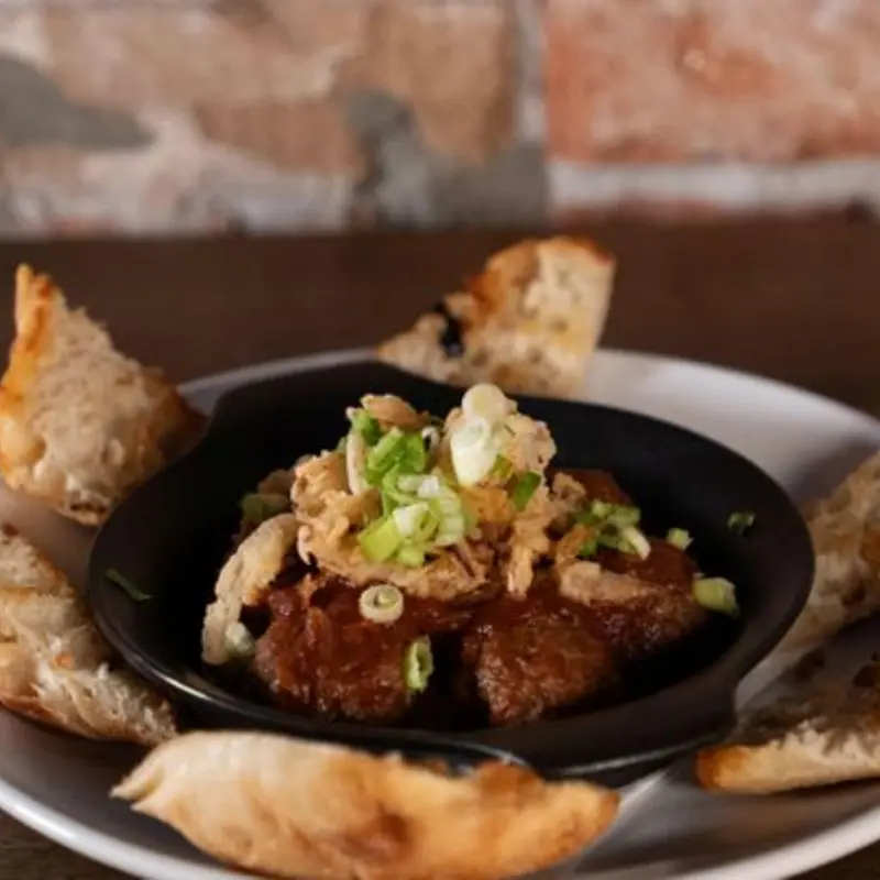 BBQ Meatballs at Bourbon Bent