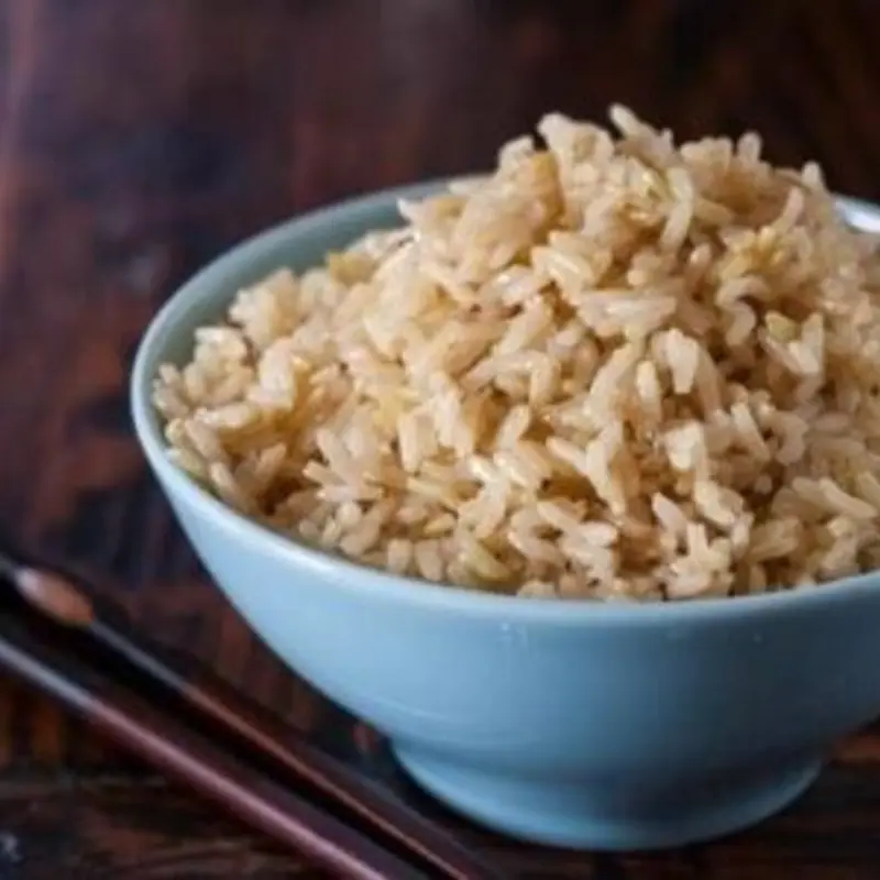 SIDE Brown Rice at Fuku Sushi