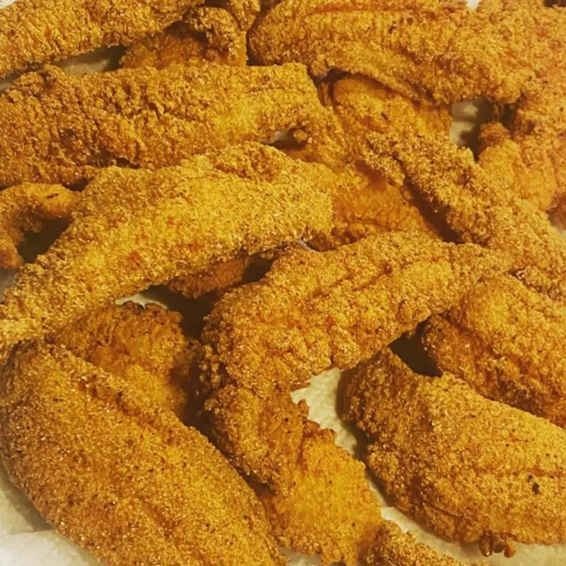Momma’s Soulfood Catfish Strips Meal at Momma’s Soul Fish & Chicken