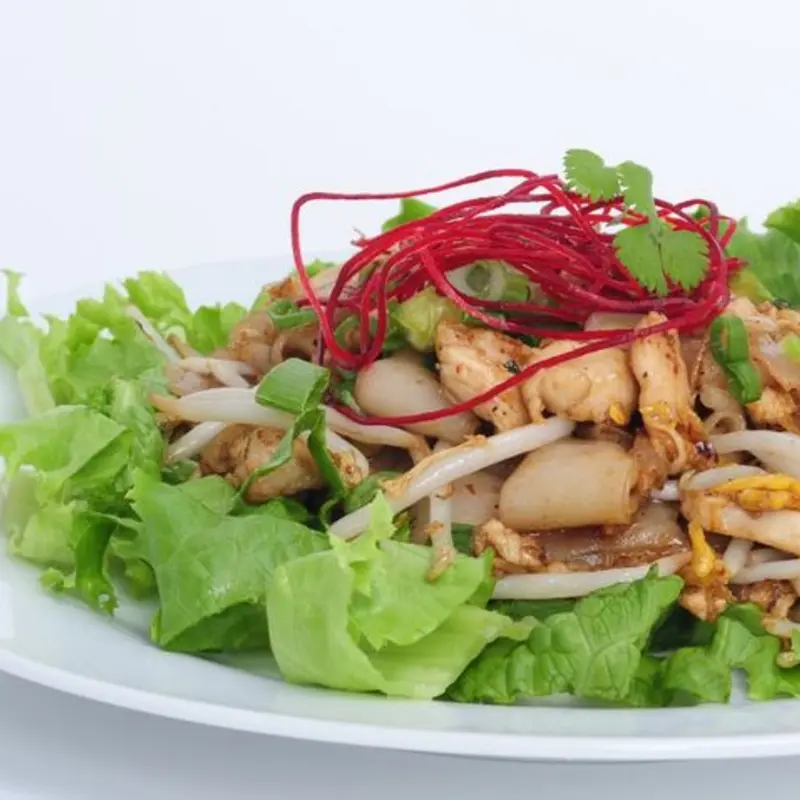 Chicken Noodle at Thai Spices AZ 66 south dobson rd. Ste 133