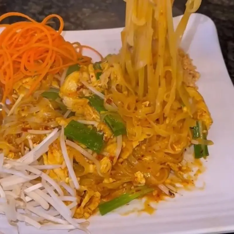 Pad Thai at Thai Spices AZ 66 south dobson rd. Ste 133