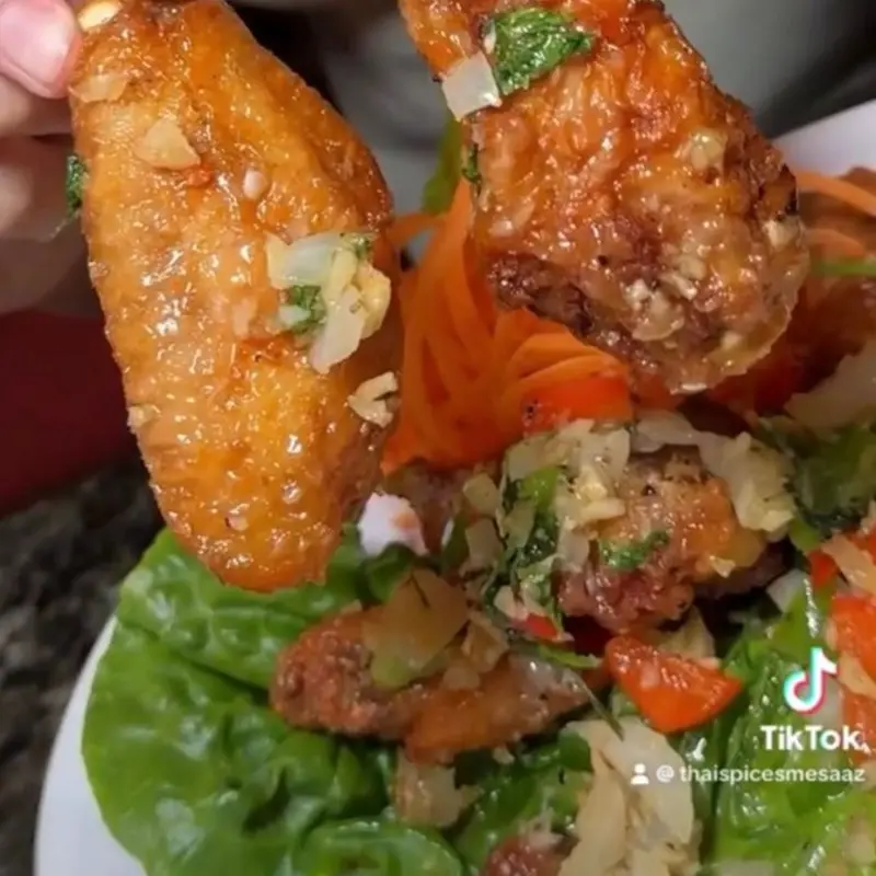 Thai Wings at Thai Spices AZ 66 south dobson rd. Ste 133