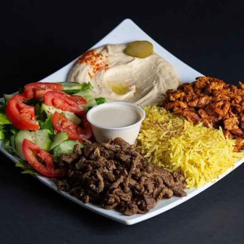 #4 Shawarma Combo at Princess Pita Mediterranean Restaurant and Market - Mesa Branch